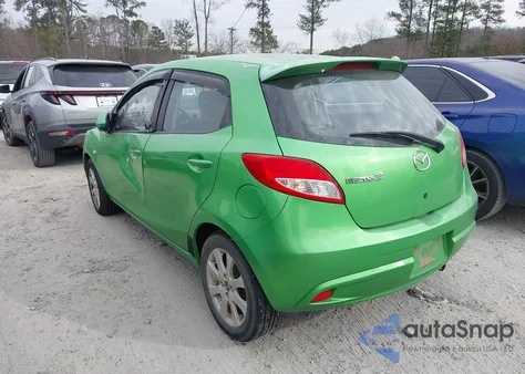 2013 Mazda Mazda2 Touring z USA, uszkodzony, nr VIN JM1DE1LY2D0162065